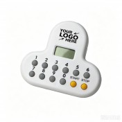 Cloud Shaped Digital Timer with Clip and Bell